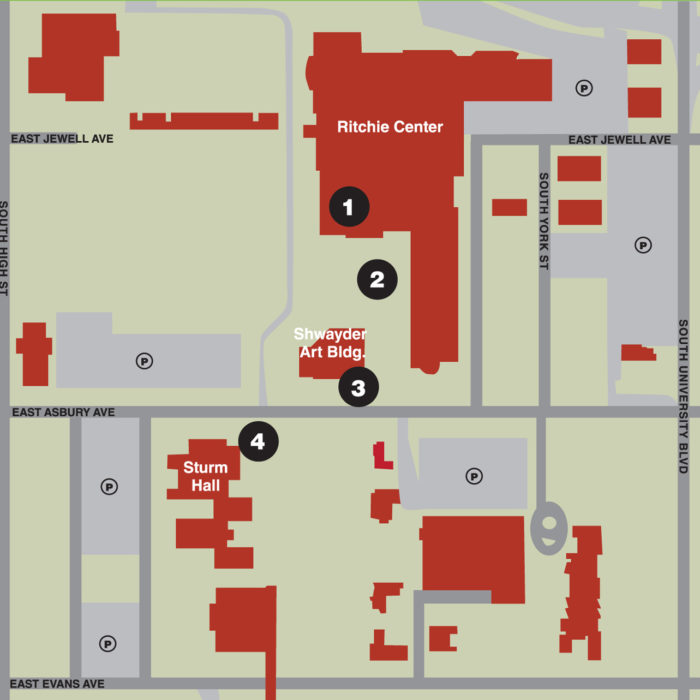 DU CAMPUS ART MAP