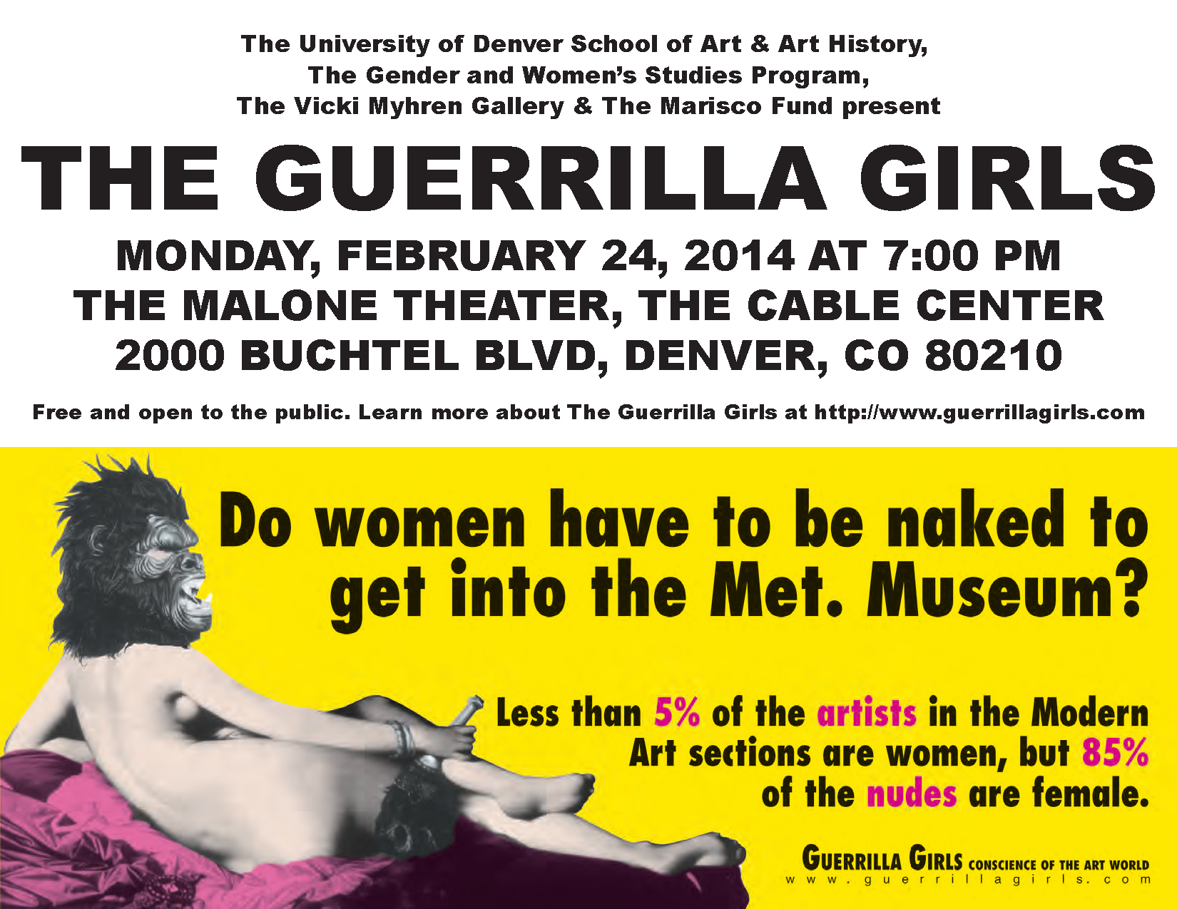 Counting Down to the Guerrilla Girls