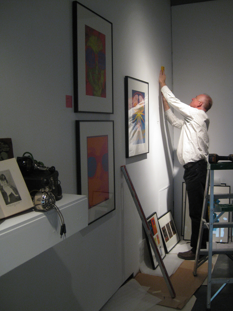 Installation Continues on New Exhibitions