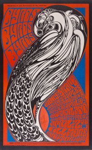 Wes Wilson Winterland/Fillmore Auditorium, 1967 Offset lithographic poster Courtesy of David and Sheryl Tippit