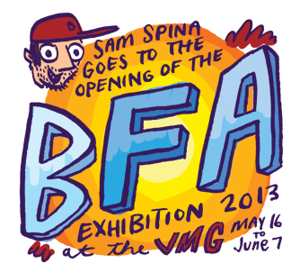 Sam Spina Goes to the BFA 2013