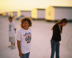 Mandy Molloy, living in a FEMA park, after Charley ruined her home, Punta Gorda FL by David Burnett